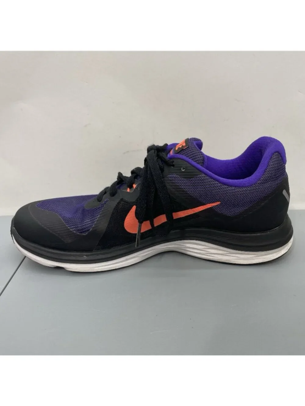Nike Dual Fusion X2 Sneakers Shoes Running Training Purple Black Womens 8